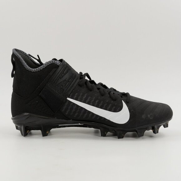 Nike Alpha Menace Pro 2 WIDE Black White BV3951-001 Football Cleats size 14 main image 6